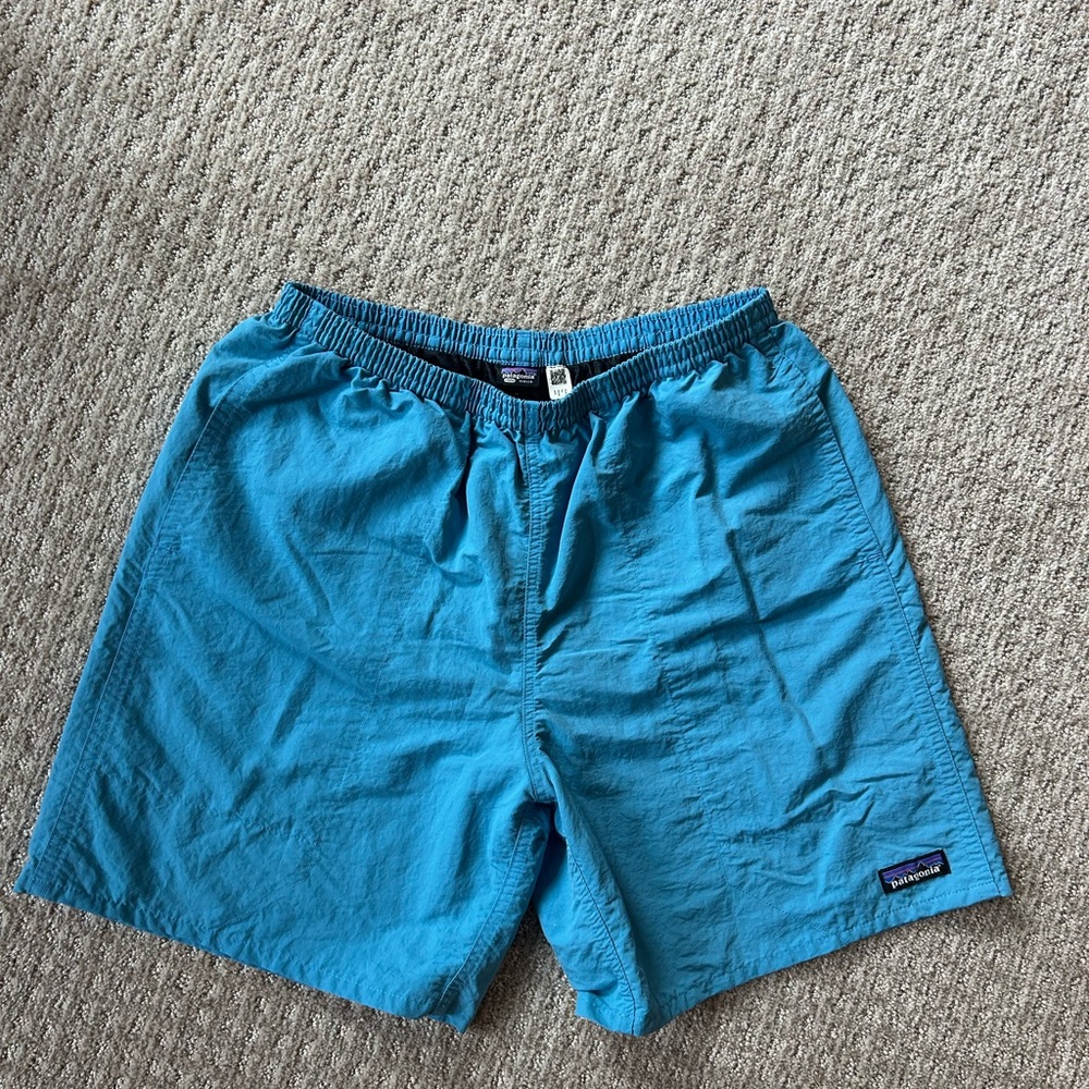 Patagonia Men's Teal Swim Trunks